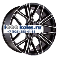 Khomen Wheels 9,5x21/5x112 ET37 D66,6 KHW2101 (Front) Black-FP
