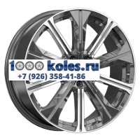 Premium Series 7x19/5x114,3 ET40 D66,6 КР013 (Haval Dargo) Diamond Gloss Graphite (4210917)