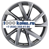 Khomen Wheels 7x17/5x114,3 ET50 D67,1 KHW1714 (CX-5/Seltos/Optima) Gray-FP