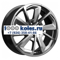 K&K 8x18/5x108 ET40 D67,1 C.T.G. (КС687) Дарк платинум