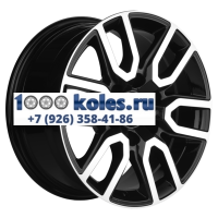 Khomen Wheels 8x17/6x139,7 ET25 D106,1 KHW1723 (LC Prado/Lexus GX) Black-FP