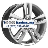 K&K 6,5x16/5x100 ET48 D56,1 Rassvet-оригинал (КС868) Сильвер SK
