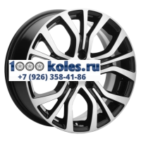 Khomen Wheels 6,5x16/5x114,3 ET43 D67,1 KHW1608 (Huyndai/Kia) Black-FP