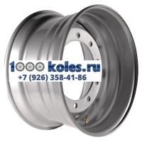 Asterro 11,75x22,5/10x335 ET0 D281 Silver (GT080-01) Aluminium Forged