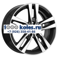 K&K 6,5x16/5x112 ET46 D57,1 Rassvet-оригинал (КС868) Алмаз черный SK