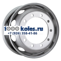SRW 8,5x24/10x335 ET180 D281 Silver (3248505) Камаз 6580 / Вольво / Скания / Ман / Мерседес (б/к)