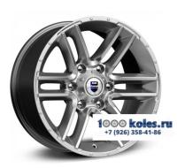 КиК R17 / 8J PCD 6x139.7 ЕТ -20 ЦО 106.1 Алгама