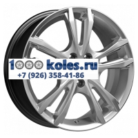 K&K 6x16/4x100 ET40 D67,1 Samara (КС866) Сильвер SK