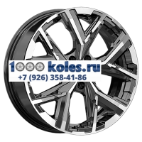 K&K 6,5x18/5x108 ET33 D60,1 Айона (КС1169) Алмаз черный