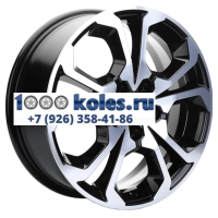 Khomen Wheels 6,5x17/5x108 ET33 D60,1 KHW1711 (Chery/Exeed) Black-FP