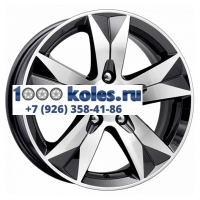 K&K 6,5x16/5x114,3 ET47 D66,1 Crossline-оригинал (КС713) Алмаз черный