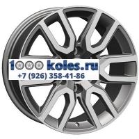 Khomen Wheels 8x17/6x139,7 ET25 D106,1 KHW1723 (LC Prado/Lexus GX) Gray-FP