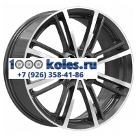 K&K 7x17/5x112 ET45 D66,6 Эрфурт (КС898) Алмаз черный