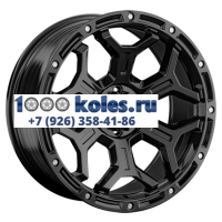 LS FlowForming 9x20/6x139,7 ET20 D106,1 RC68 BK (конус, Колпак+лого)