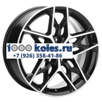 Khomen Wheels 7x17/5x114,3 ET40 D57,1 KHW1709 (Besturn X40) Black-FP