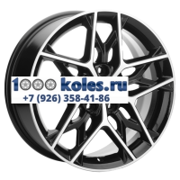 Khomen Wheels 7x17/5x114,3 ET48,5 D67,1 KHW1709 (Sportage) Black-FP