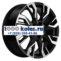Khomen Wheels 7x18/5x114,3 ET45 D60,1 KHW1809 (Geely Atlas/Lifan Myway) Black-FP