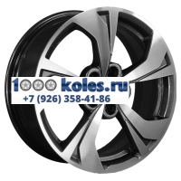 Khomen Wheels 7x17/5x108 ET40 D54,1 KHW1724 (Jac/Москвич 3) Gray-FP