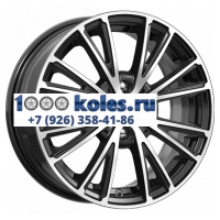 K&K 6x15/4x100 ET40 D67,1 Меандр (КС888) Алмаз черный SK