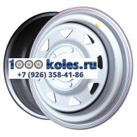 Off-Road Wheels 8x16/5x139,7 ET-19 D110 УАЗ (треуг. мелкий) Серебристый