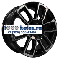 Khomen Wheels 5,5x14/4x100 ET43 D67,1 KHW1406 (Solaris/Logan/Rio) Black-FP