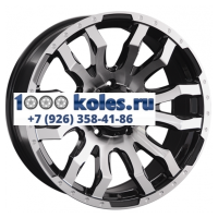LS 9x20/6x139,7 ET20 D106,1 1294 BKF (конус, Колпак+лого)