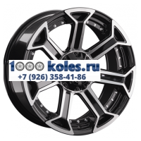 LS 9x20/6x139,7 ET20 D106,1 1293 BKF (конус, Колпак+лого)