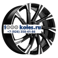 Khomen Wheels 7,5x19/5x108 ET36 D65,1 KHW1901 (Exeed VX/TXL/LX) Black-FP
