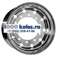 Asterro 11,75x22,5/10x335 ET0 D281 M22 Silver (2243E) (16 мм) Прицеп (барабан. тормоз) Самосвал 5 500 кг