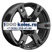 LS 8x17/6x139,7 ET38 D100,1 182 BK (конус, Колпак+лого)