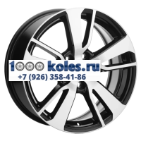 Khomen Wheels 7x17/5x108 ET50 D63,35 KHW1704 (Ford C-Max) Black-FP