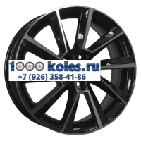 Khomen Wheels 6x16/5x110 ET50 D67,1 KHW1604 (BAIC U5 Plus) Black-FP