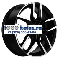 Khomen Wheels 6,5x17/5x114,3 ET40 D64,1 KHW1708 (Haval F7/F7x) Black-FP