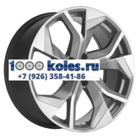Khomen Wheels 8,5x20/5x112 ET20 D66,5 KHW2006 (Q8) Brilliant Silver-FP
