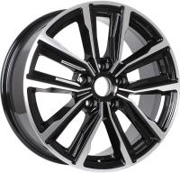 КиК Лацио (КС964) 7,5x17 5/110 ET38 D67,1 алмаз чёрный (Арт.77370)
