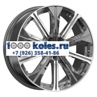 Premium Series 7x19/5x108 ET36 D65,1 КР013 (Exeed TXL) Diamond Gloss Graphite