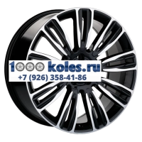 Khomen Wheels 8,5x20/5x130 ET45 D71,6 KHW2004 (Q7/Touareg) Black-FP