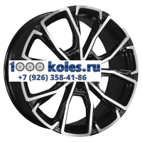 Khomen Wheels 7,5x19/5x114,3 ET45 D66,1 KHW1907 (Nissan X-Trail) Black-FP