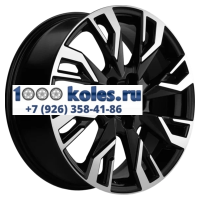 Khomen Wheels 7x18/5x114,3 ET37 D66,5 KHW1809 (Dargo/Jolion) Black-FP
