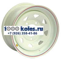 Off-Road Wheels 7x15/5x139,7 ET25 D98,5 ВАЗ Нива Белый (треуг. мелкий)