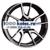 Replay 8x18/5x114,3 ET30 D60,1 LX187 BKF (конус, C570)