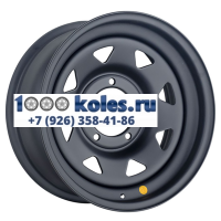 Off-Road Wheels 7x16/5x139,7 ET0 D110 УАЗ (треуг. мелкий) Черный матовый