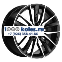 Khomen Wheels 8x18/5x114,3 ET45 D60,1 KHW1807 (Geely Atlas/Atlas Pro/Lifan Myway) Black-FP