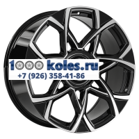 LS Forged 9,5x22/5x120 ET40 D62,6 LS FG59 BKF (конус, Колпак+лого)