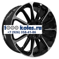 Khomen Wheels 7,5x19/5x114,3 ET45 D66,1 KHW1910 (Nissan X-Trail) Black-FP