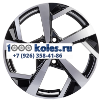 Khomen Wheels 7x17/5x114,3 ET50 D67,1 KHW1712 (CX-5/Seltos/Optima) Black-FP
