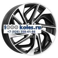 K&K 7x18/5x114,3 ET38 D67,1 КС883 Алмаз черный SK
