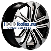 Khomen Wheels 7x18/5x114,3 ET37 D66,5 KHW1803 (Dargo/Jolion) Black-FP