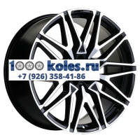 Khomen Wheels 9,5x21/5x112 ET37 D66,6 KHW2103 (X5/X6/X7 осн.) Black-FP