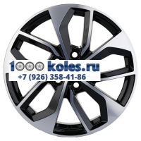 Khomen Wheels 7x17/5x114,3 ET45 D67,1 KHW1703 (CX-5/i40/X-Trail) Black-FP